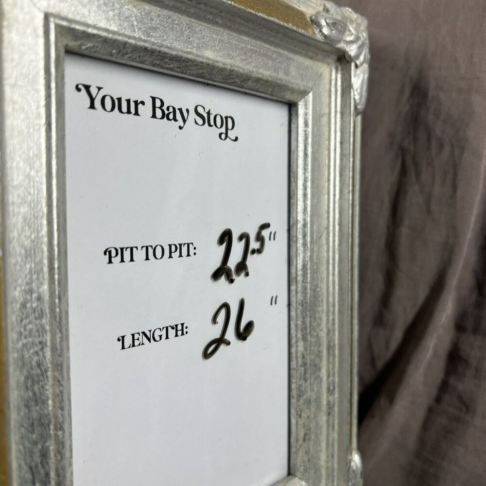 Chicos Blouse Size Large Button Up Solid Taupe Lo… - image 7